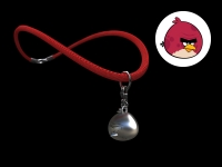 Angry Birds Red Leather Kaulaketju (029)