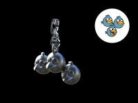 Angry Birds koru Blue Bird (004)