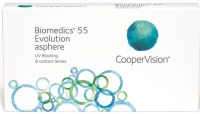 Biomedics 55 Evolution UV piilolinssi 6 kpl