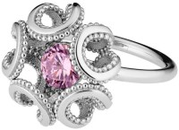 Lumoava Alma sormus L52251450 Hopeaa